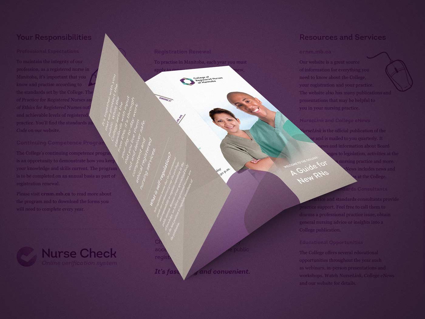 College of Registered Nurses of Manitoba brochure